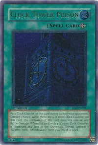 Clock Tower Prison (UTR) [EOJ-EN048] Ultimate Rare | Mega City Incorporated