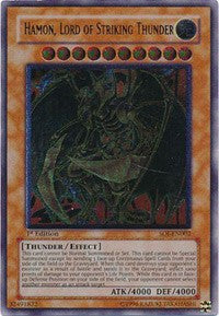 Hamon, Lord of Striking Thunder (UTR) [SOI-EN002] Ultimate Rare | Mega City Incorporated