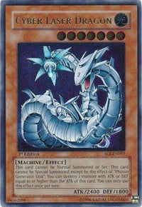 Cyber Laser Dragon (UTR) [SOI-EN007] Ultimate Rare | Mega City Incorporated