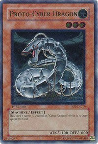 Proto-Cyber Dragon (UTR) [SOI-EN010] Ultimate Rare | Mega City Incorporated