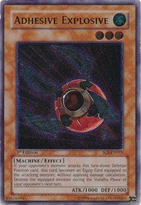 Adhesive Explosive (UTR) [SOI-EN011] Ultimate Rare | Mega City Incorporated