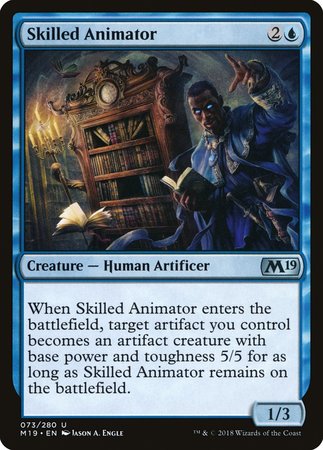 Skilled Animator [Core Set 2019] | Mega City Incorporated