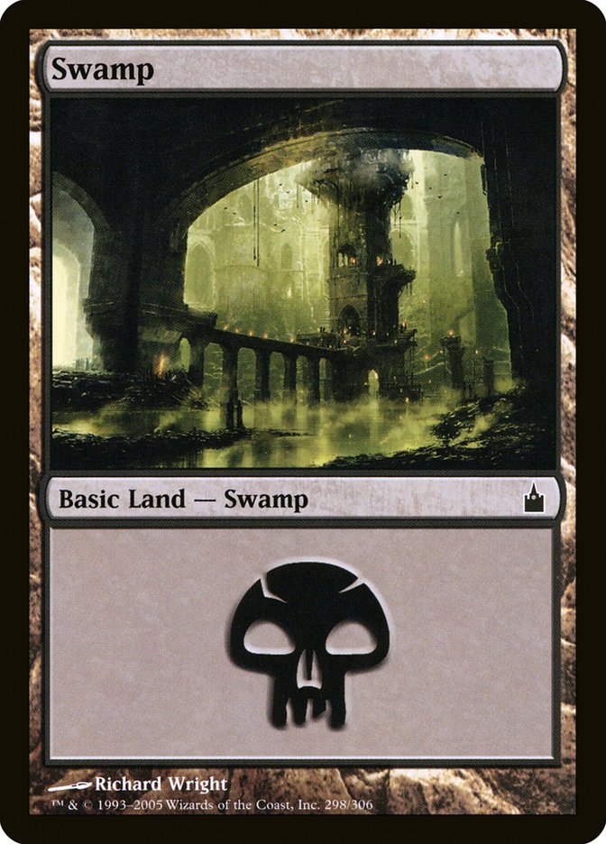Swamp (298) [Ravnica: City of Guilds] | Mega City Incorporated