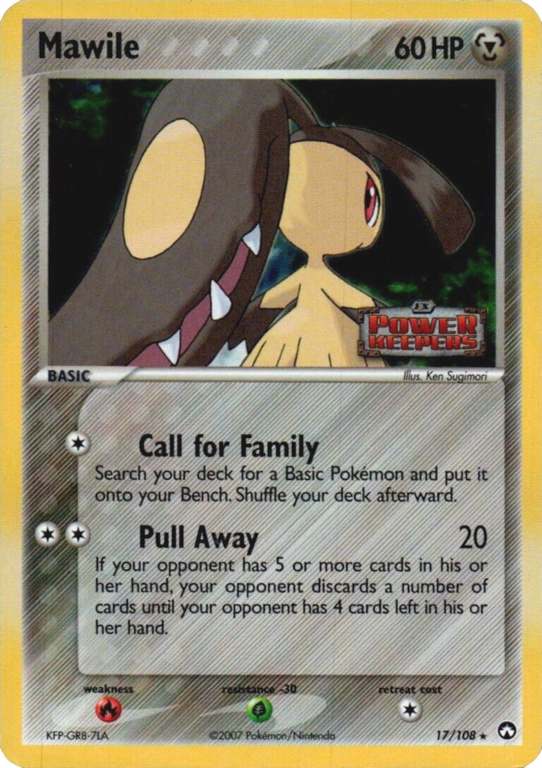 Mawile (17/108) (Stamped) [EX: Power Keepers] | Mega City Incorporated