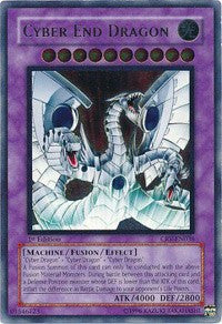 Cyber End Dragon (UTR) [CRV-EN036] Ultimate Rare | Mega City Incorporated