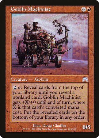 Goblin Machinist [Onslaught] | Mega City Incorporated