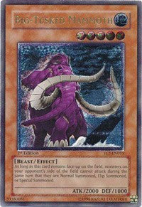 Big-Tusked Mammoth (UTR) [FET-EN015] Ultimate Rare | Mega City Incorporated