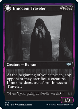 Innocent Traveler // Malicious Invader [Innistrad: Double Feature] | Mega City Incorporated