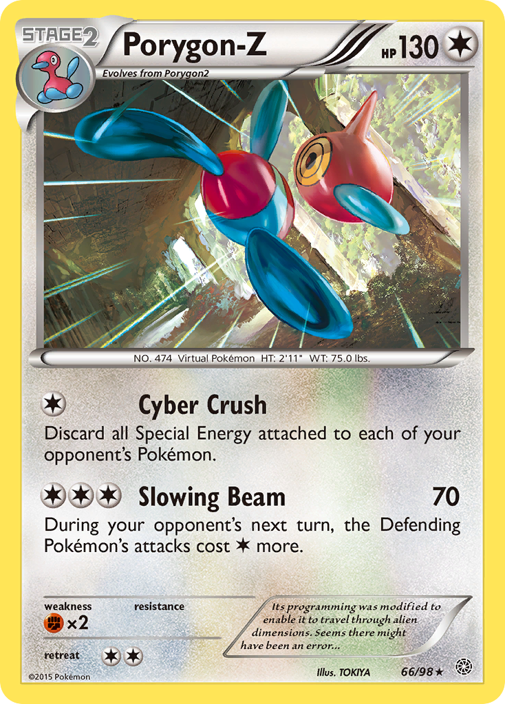 Porygon-Z (66/98) [XY: Ancient Origins] | Mega City Incorporated