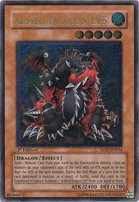 Armed Dragon LV5 (UTR) [SOD-EN014] Ultimate Rare | Mega City Incorporated