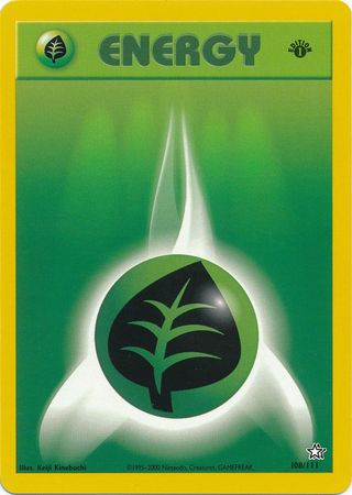 Grass Energy (108/111) [Neo Genesis Unlimited] | Mega City Incorporated