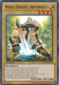 Noble Knight Artorigus [GAOV-EN000] Super Rare | Mega City Incorporated