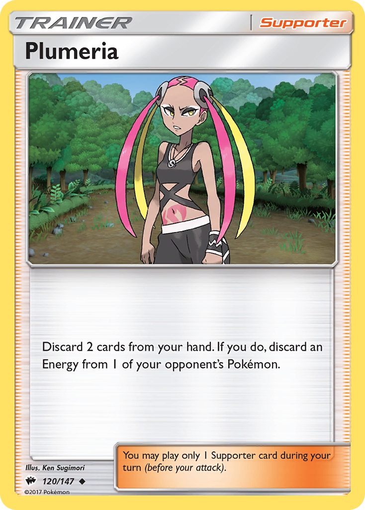 Plumeria (120/147) [Sun & Moon: Burning Shadows] | Mega City Incorporated