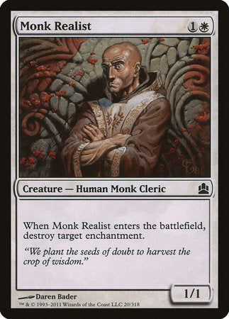 Monk Realist [Commander 2011] | Mega City Incorporated