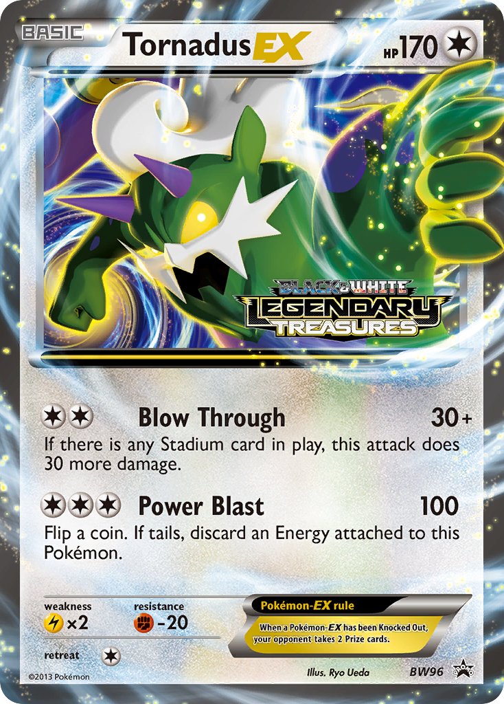 Tornadus EX (BW96) [Black & White: Black Star Promos] | Mega City Incorporated