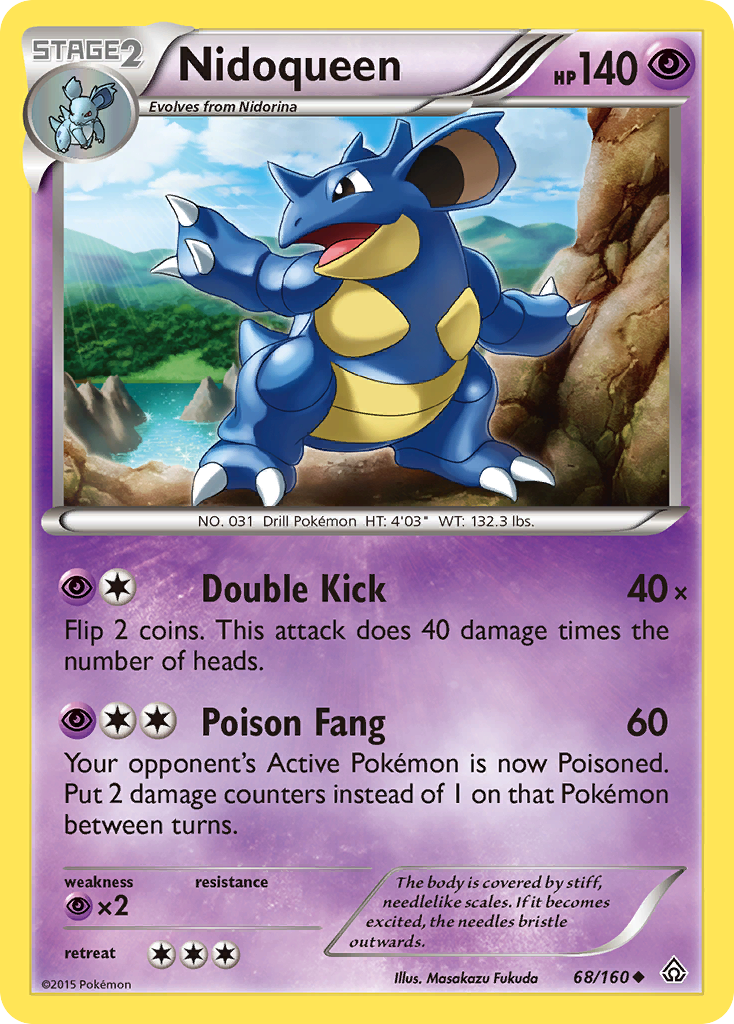 Nidoqueen (68/160) [XY: Primal Clash] | Mega City Incorporated