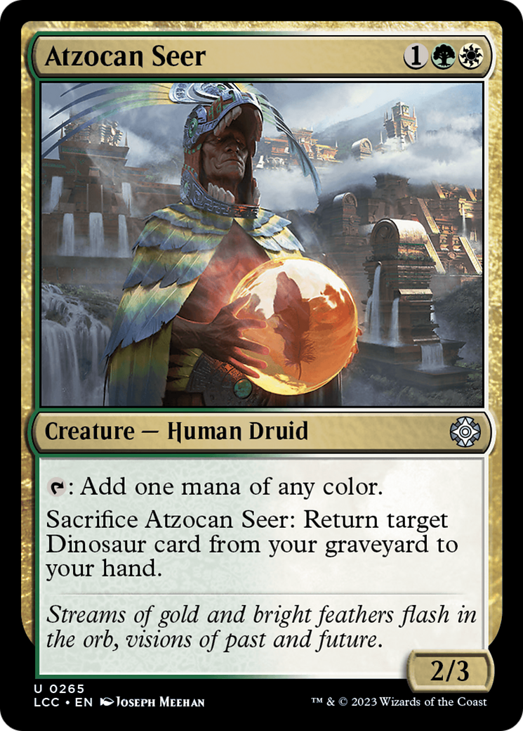 Atzocan Seer [The Lost Caverns of Ixalan Commander] | Mega City Incorporated