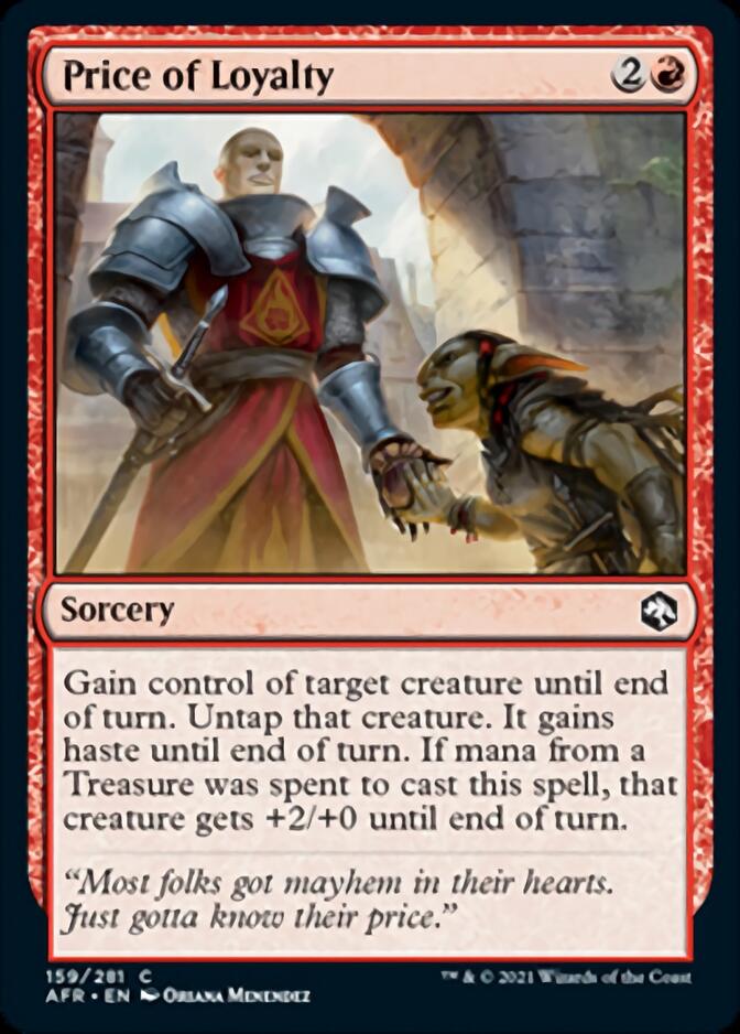 Price of Loyalty [Dungeons & Dragons: Adventures in the Forgotten Realms] | Mega City Incorporated
