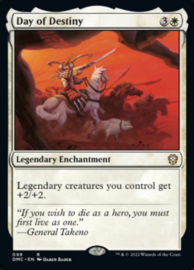 Day of Destiny [Dominaria United Commander] | Mega City Incorporated