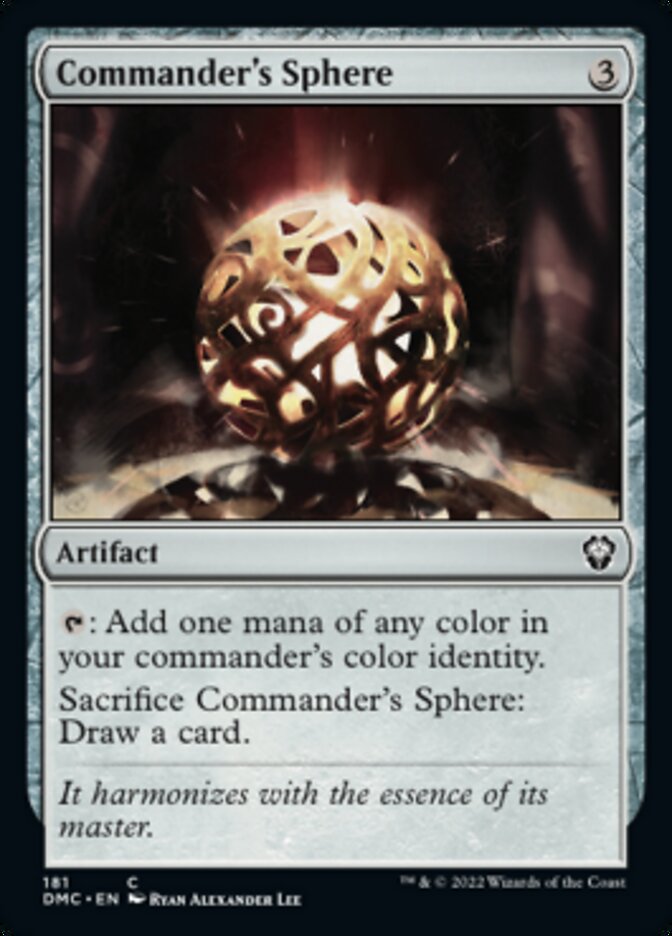 Commander's Sphere [Dominaria United Commander] | Mega City Incorporated