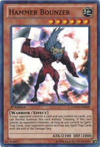 Hammer Bounzer [GAOV-EN009] Super Rare | Mega City Incorporated