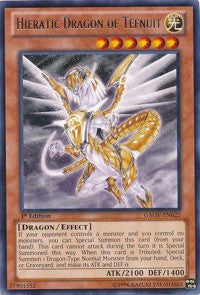 Hieratic Dragon of Tefnuit [GAOV-EN022] Rare | Mega City Incorporated