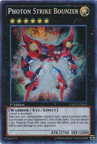 Photon Strike Bounzer [GAOV-EN043] Secret Rare | Mega City Incorporated