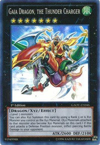 Gaia Dragon, the Thunder Charger [GAOV-EN046] Super Rare | Mega City Incorporated