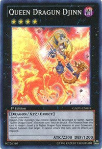 Queen Dragun Djinn [GAOV-EN049] Super Rare | Mega City Incorporated