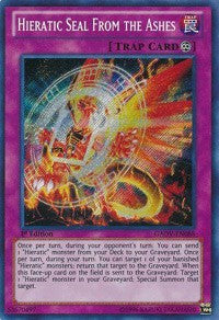 Hieratic Seal From the Ashes [GAOV-EN088] Secret Rare | Mega City Incorporated