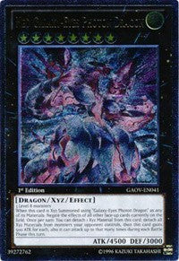 Neo Galaxy-Eyes Photon Dragon (UTR) [GAOV-EN041] Ultimate Rare | Mega City Incorporated