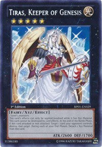 Tiras, Keeper of Genesis [BP01-EN029] Rare | Mega City Incorporated