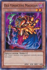 Old Vindictive Magician [BP01-EN060] Common | Mega City Incorporated