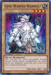 Gene-Warped Warwolf [BP01-EN116] Common | Mega City Incorporated