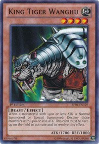 King Tiger Wanghu [BP01-EN129] Common | Mega City Incorporated