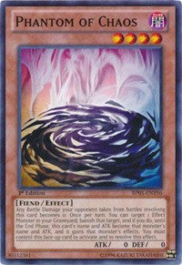 Phantom of Chaos [BP01-EN196] Common | Mega City Incorporated