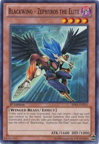 Blackwing - Zephyros the Elite [BP01-EN215] Common | Mega City Incorporated