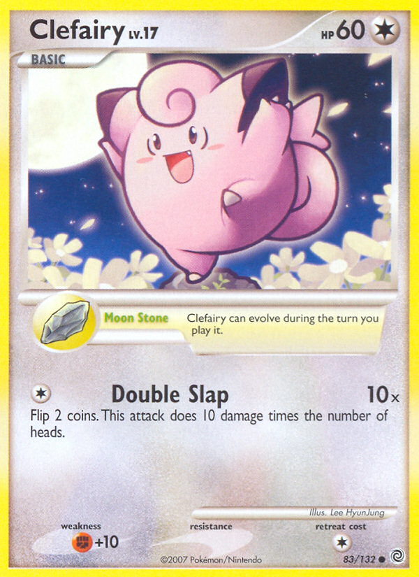 Clefairy (83/132) [Diamond & Pearl: Secret Wonders] | Mega City Incorporated