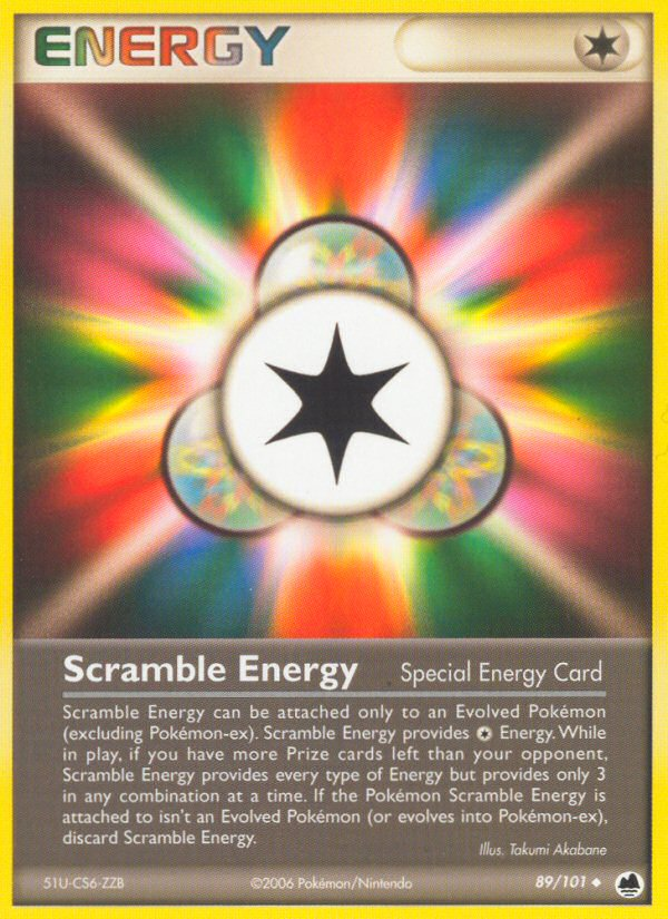 Scramble Energy (89/101) [EX: Dragon Frontiers] | Mega City Incorporated