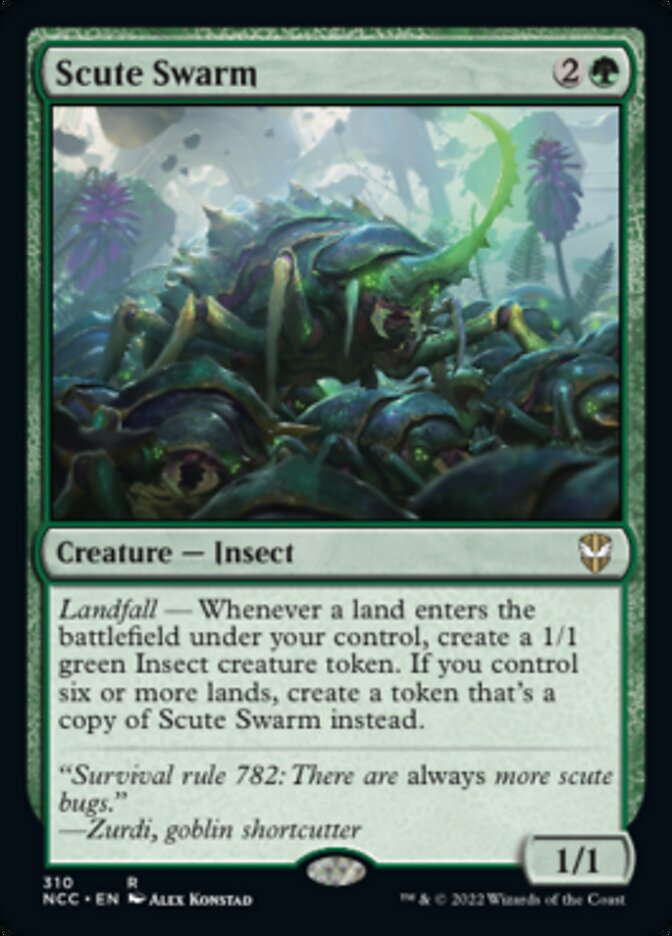 Scute Swarm [Streets of New Capenna Commander] | Mega City Incorporated