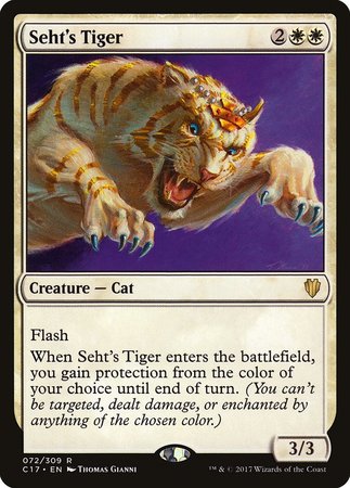 Seht's Tiger [Commander 2017] | Mega City Incorporated