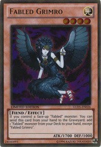 Fabled Grimro [GLD5-EN026] Gold Rare | Mega City Incorporated