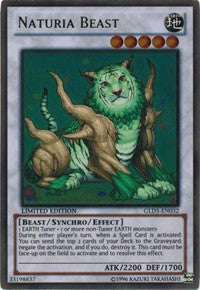 Naturia Beast [GLD5-EN032] Gold Rare | Mega City Incorporated