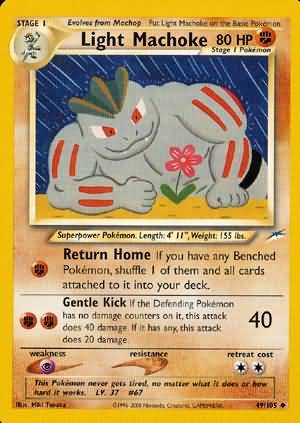 Light Machoke (49/105) [Neo Destiny Unlimited] | Mega City Incorporated