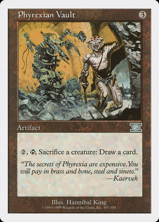 Phyrexian Vault [Classic Sixth Edition] | Mega City Incorporated