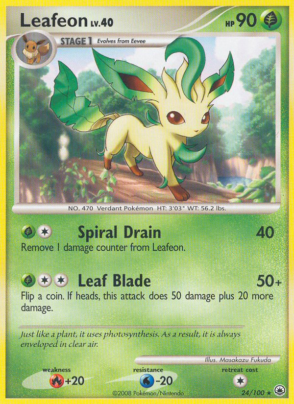 Leafeon (24/100) [Diamond & Pearl: Majestic Dawn] | Mega City Incorporated