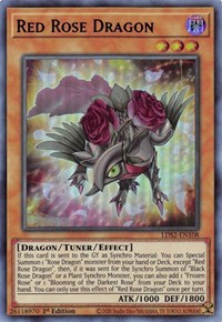 Red Rose Dragon (Purple) [LDS2-EN108] Ultra Rare | Mega City Incorporated