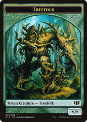 Treefolk // Wolf Double-sided Token [Commander 2014 Tokens] | Mega City Incorporated