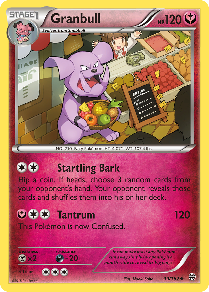 Granbull (99/162) [XY: BREAKthrough] | Mega City Incorporated