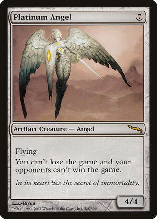 Platinum Angel [Mirrodin] | Mega City Incorporated